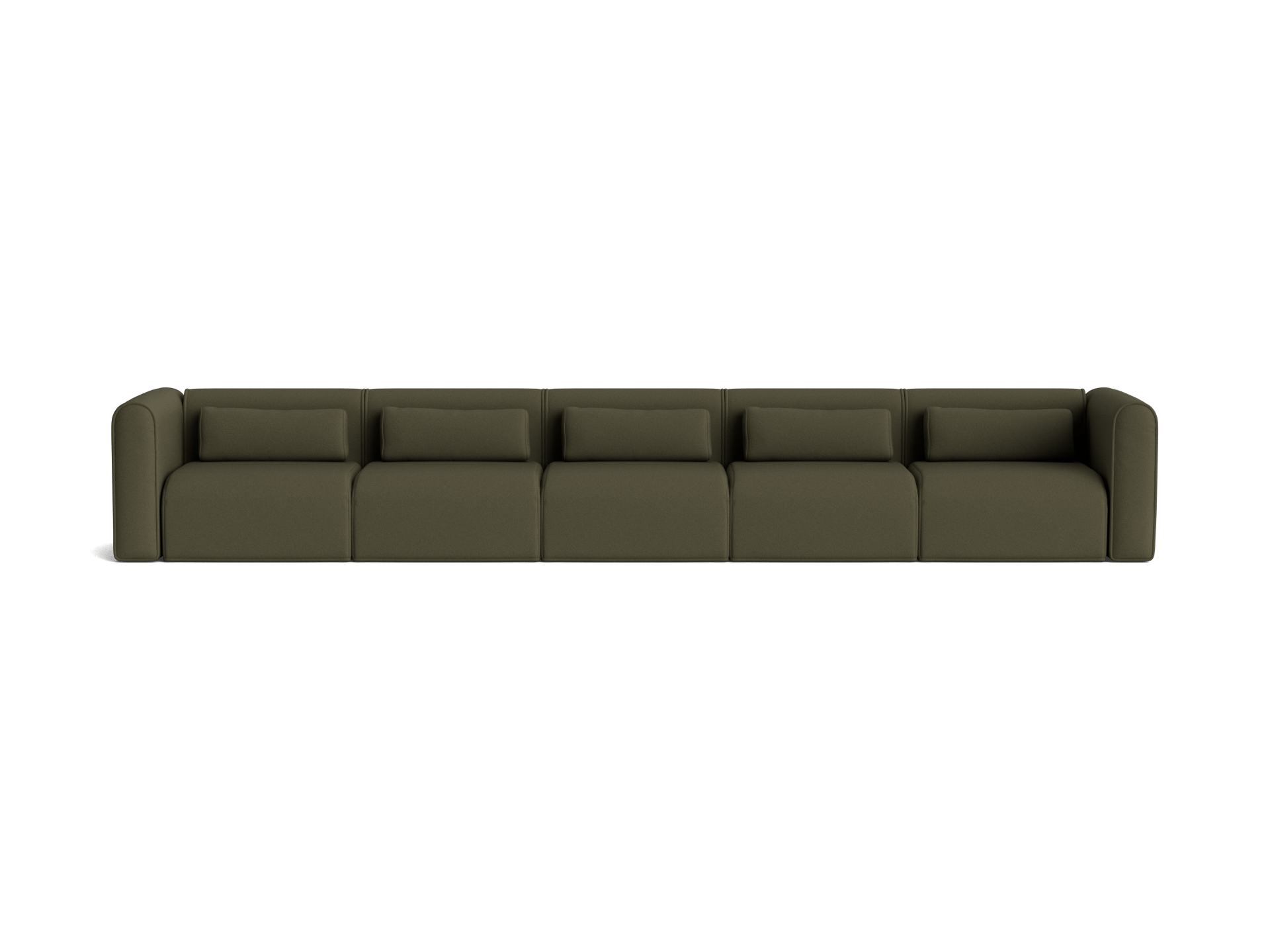 Bangalow Modular Sofa Cover Pack - Sofa / 7-Seater / Green Wattle