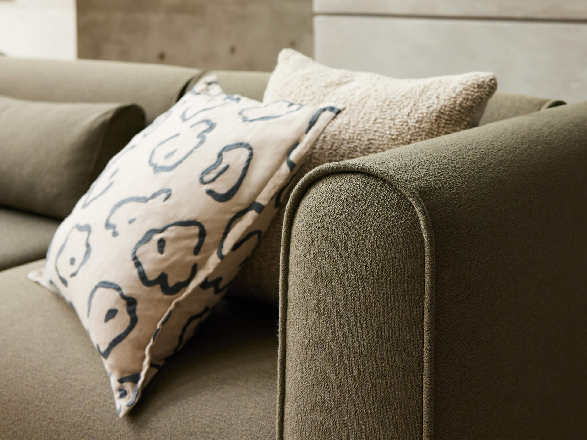 Bangalow Modular Sofa Cover Pack - Sofa / 7-Seater / Green Wattle