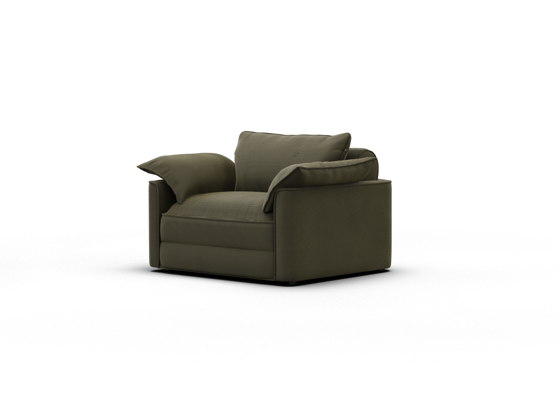 Koala Sofa Bed [4th Gen] - 46" Twin XL / Coastal Moss Corduroy