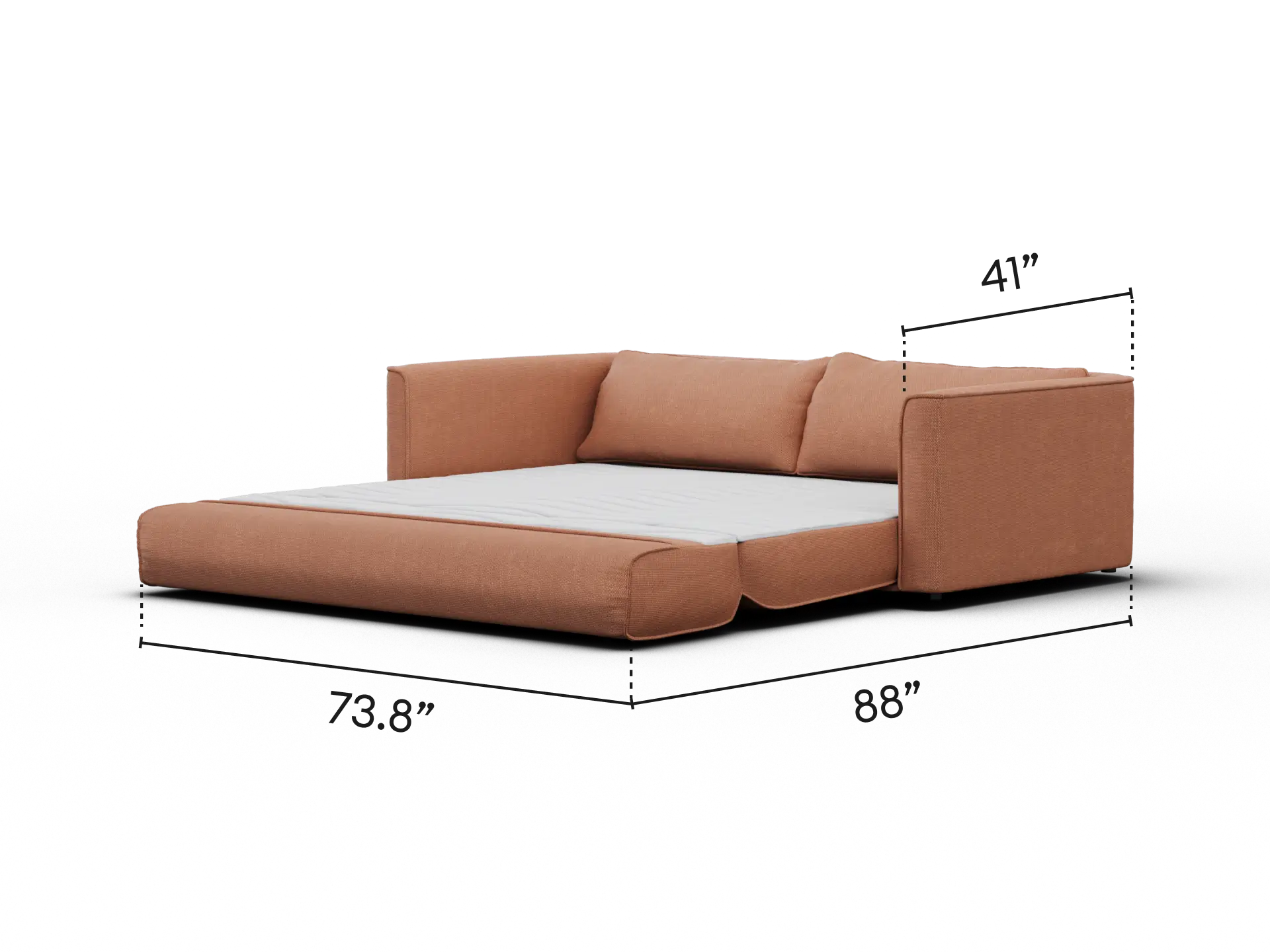 Koala Sofa Bed [4th Gen] - 81" King / Cinnamon Sky