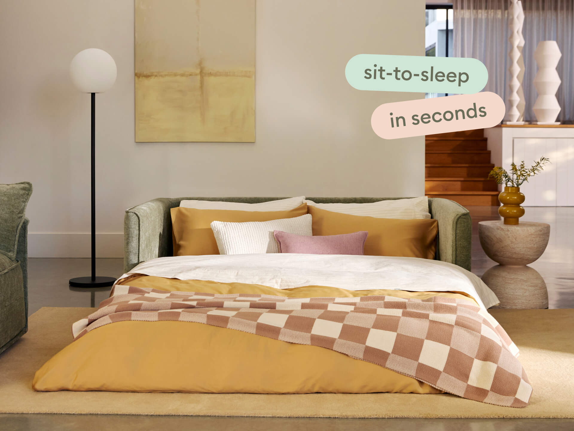 Koala Sofa Bed [4th Gen] - 70" Queen / Forest Dawn