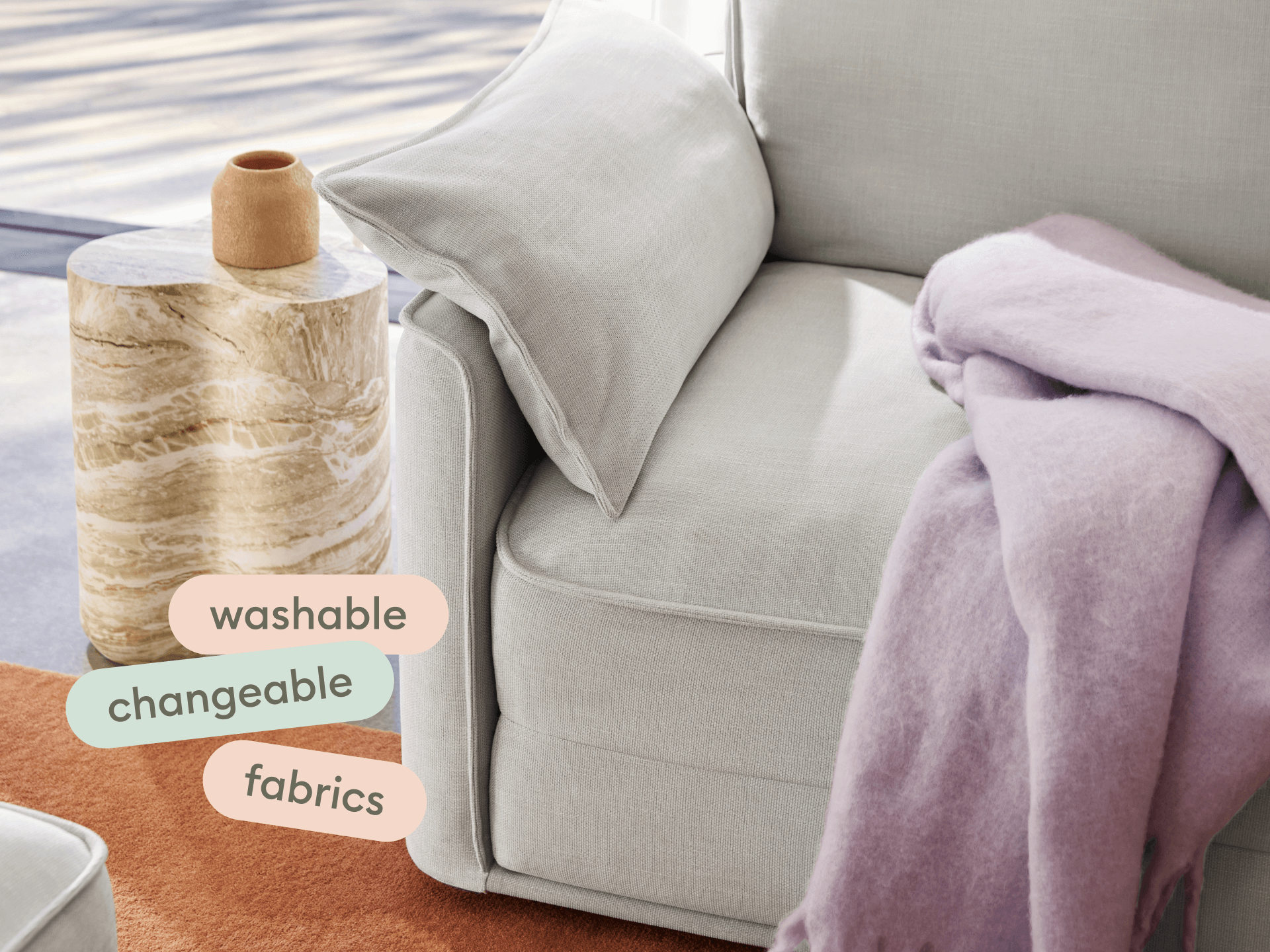 Koala Sofa Bed [4th Gen] - 64" Full / Morning Fog