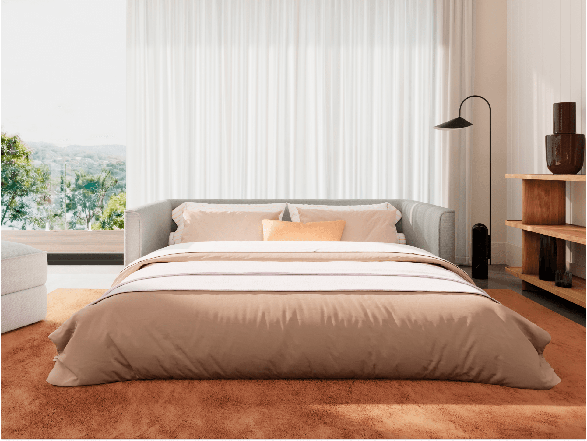 Koala Sofa Bed [4th Gen] - 81" King / Morning Fog
