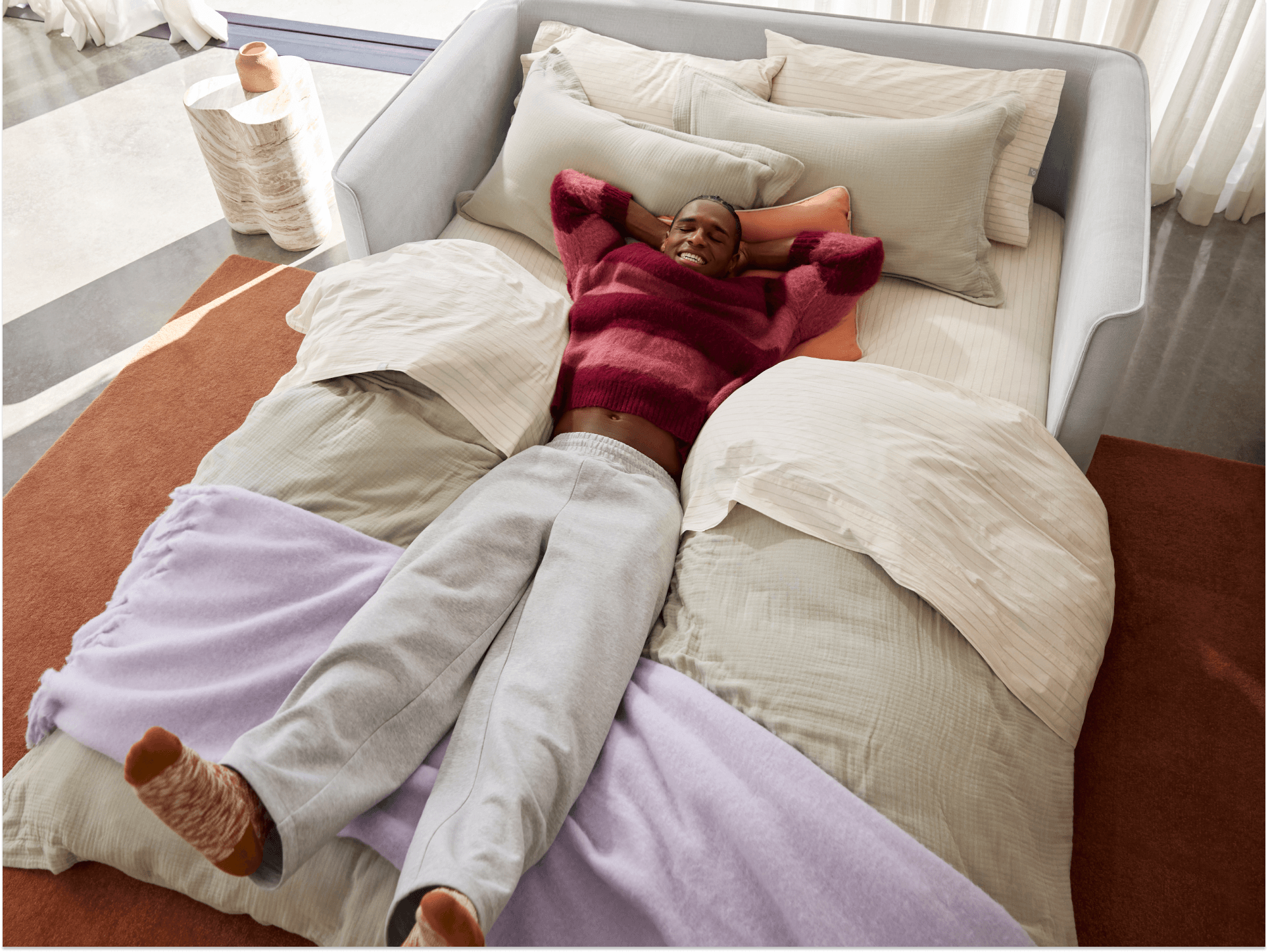Koala Sofa Bed [4th Gen] - 81" King / Morning Fog