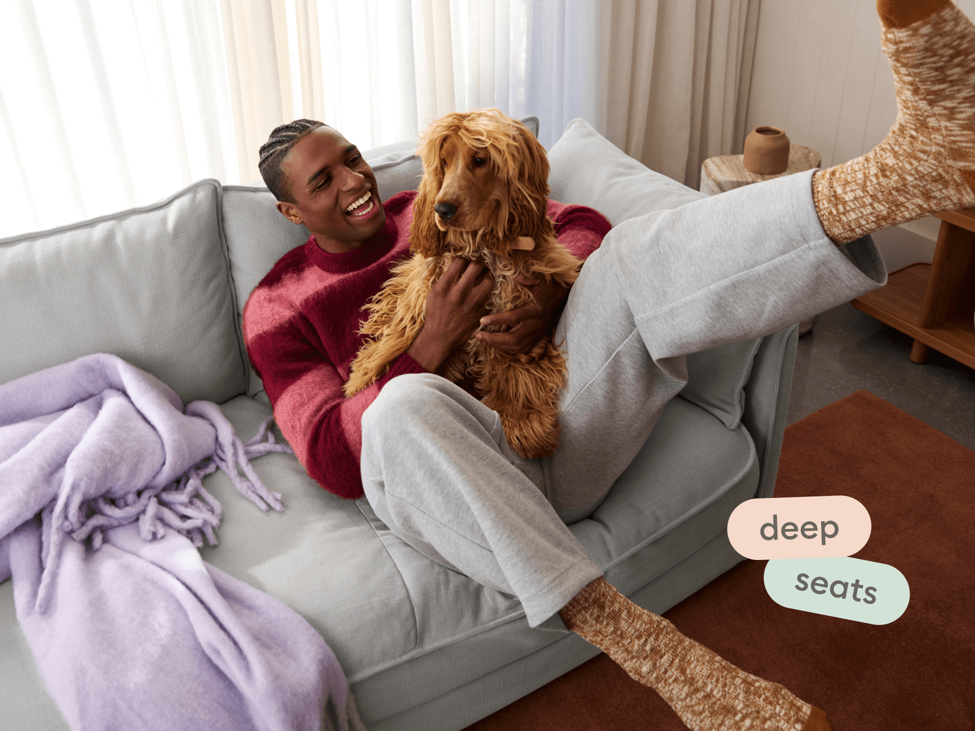 Koala Sofa Bed [4th Gen] - 70" Queen / Morning Fog