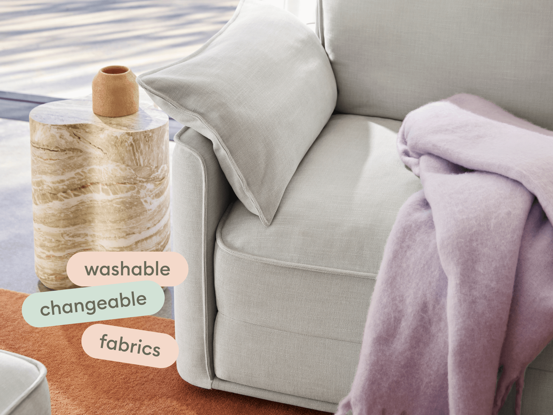 Koala Sofa Bed [4th Gen] - 70" Queen / Morning Fog