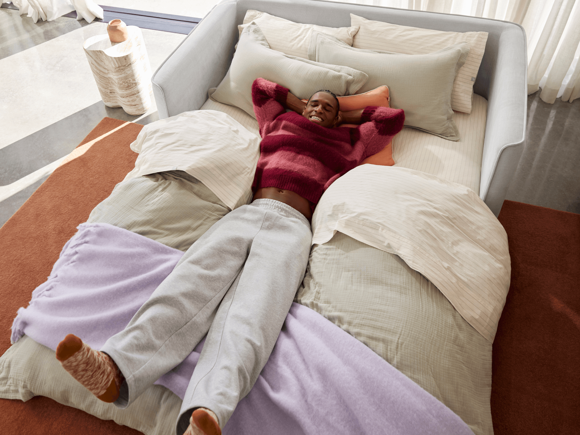 Koala Sofa Bed [4th Gen] - 70" Queen / Morning Fog