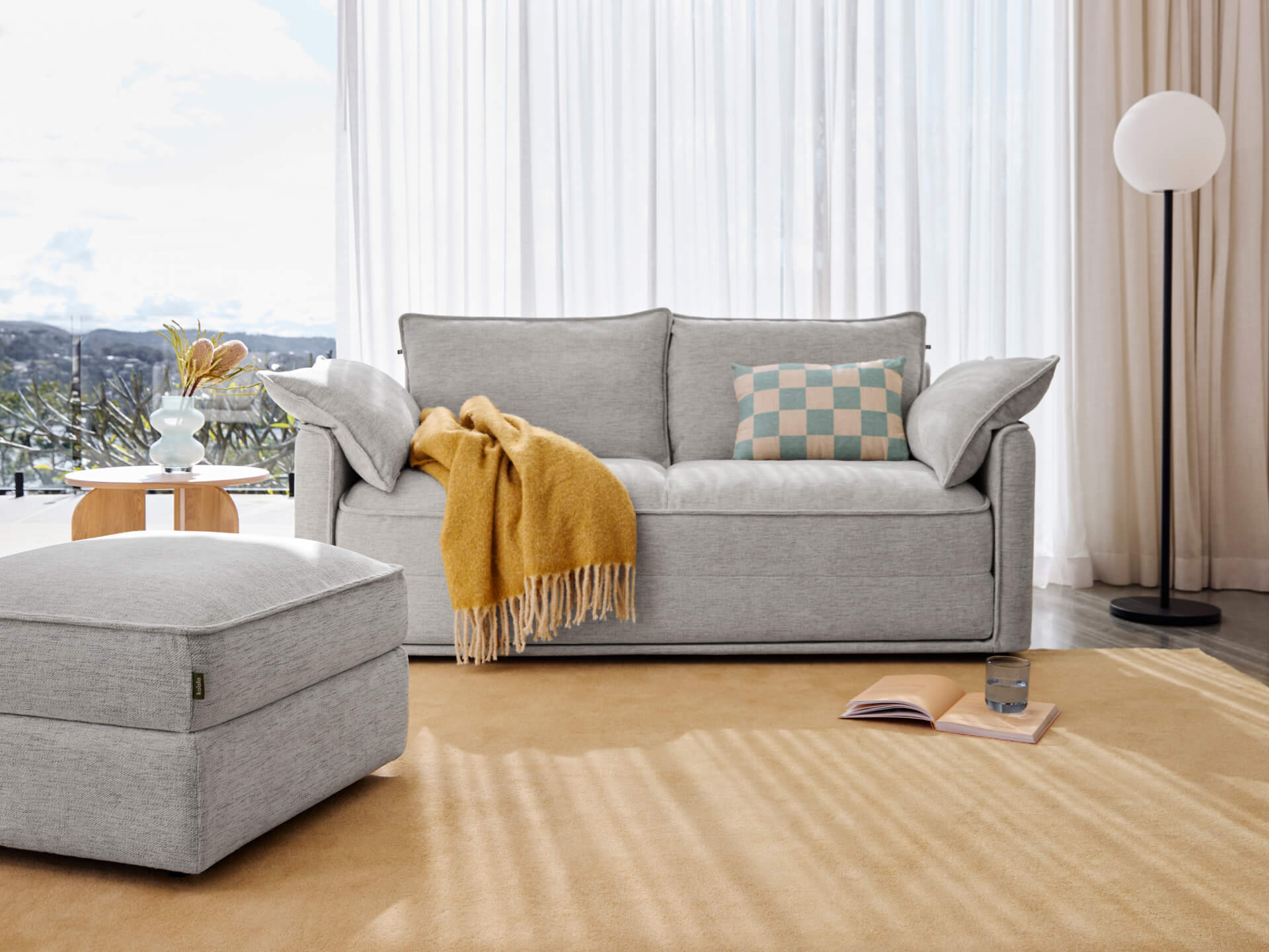 Koala Sofa Bed [4th Gen] - 64" Full / Moonlit Silver