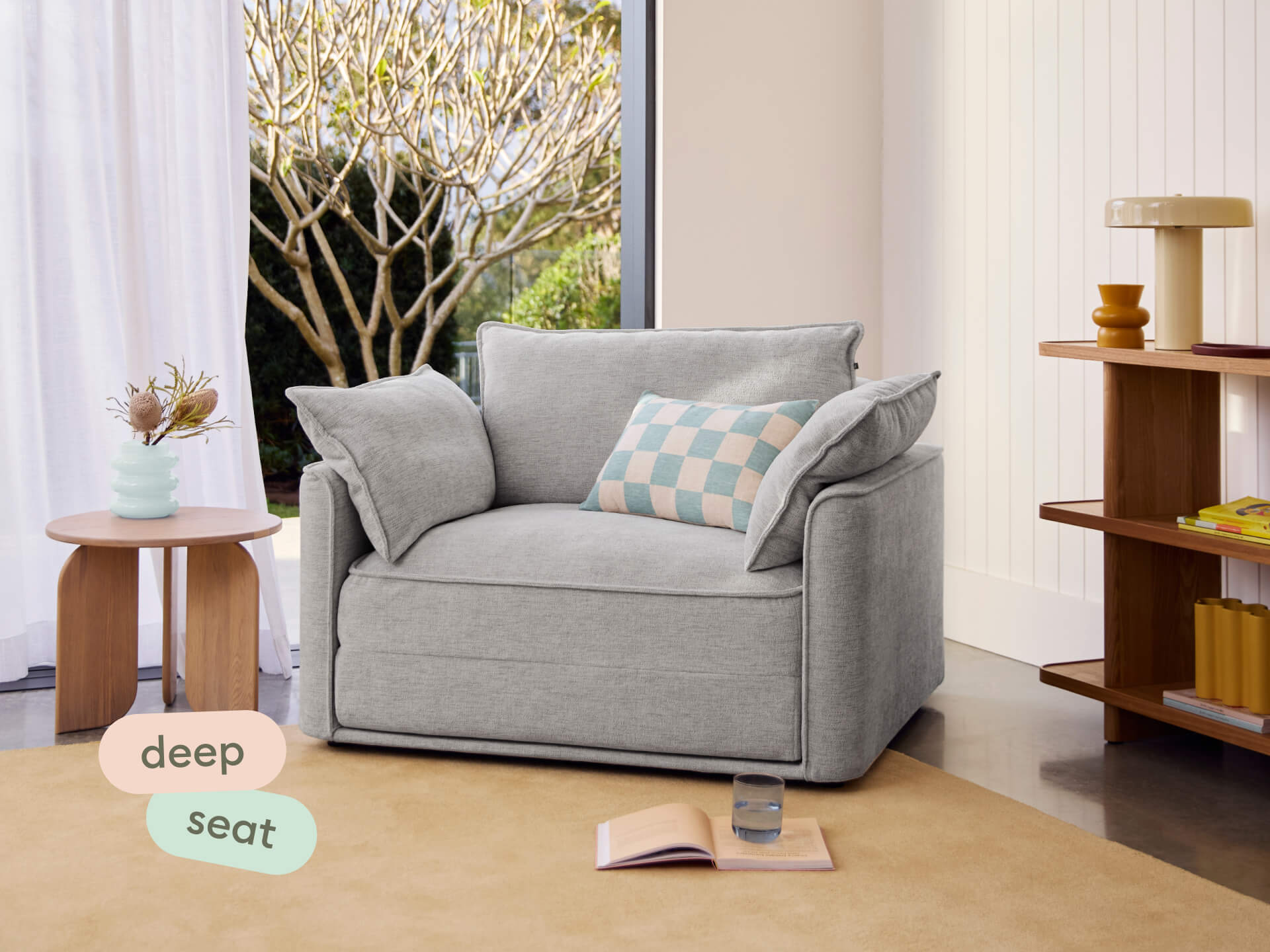 Koala Sofa Bed [4th Gen] - 46" Twin XL / Moonlit Silver