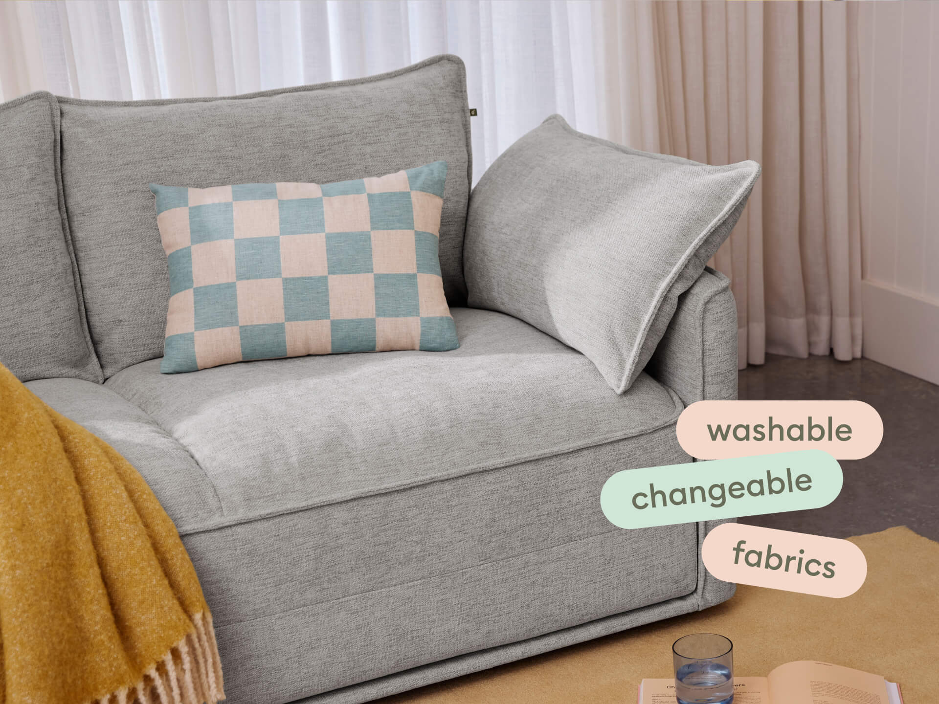 Koala Sofa Bed [4th Gen] - 46" Twin XL / Moonlit Silver