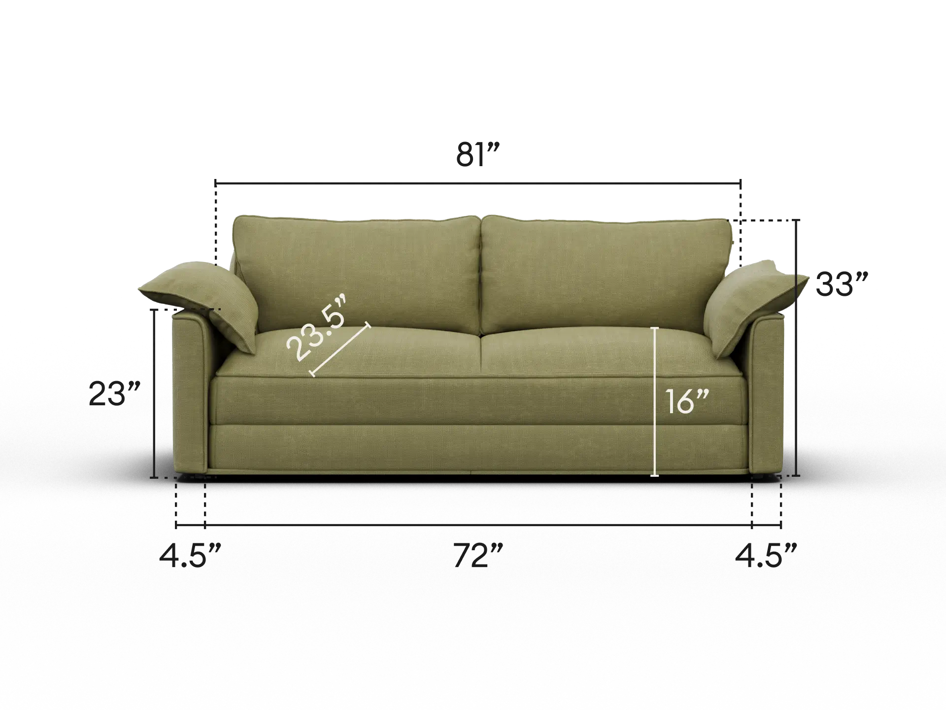 Koala Sofa Bed [4th Gen] - 81" King / Australia 01 (Pantone)