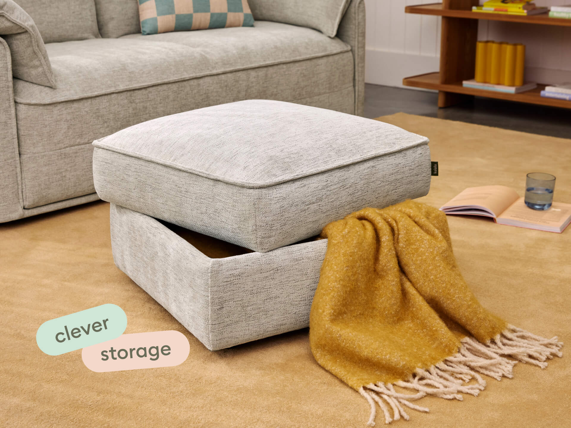 【Lokahi TOKYO】koala オットマン　27 Koala Sofa Bed Ottoman [4th Gen]