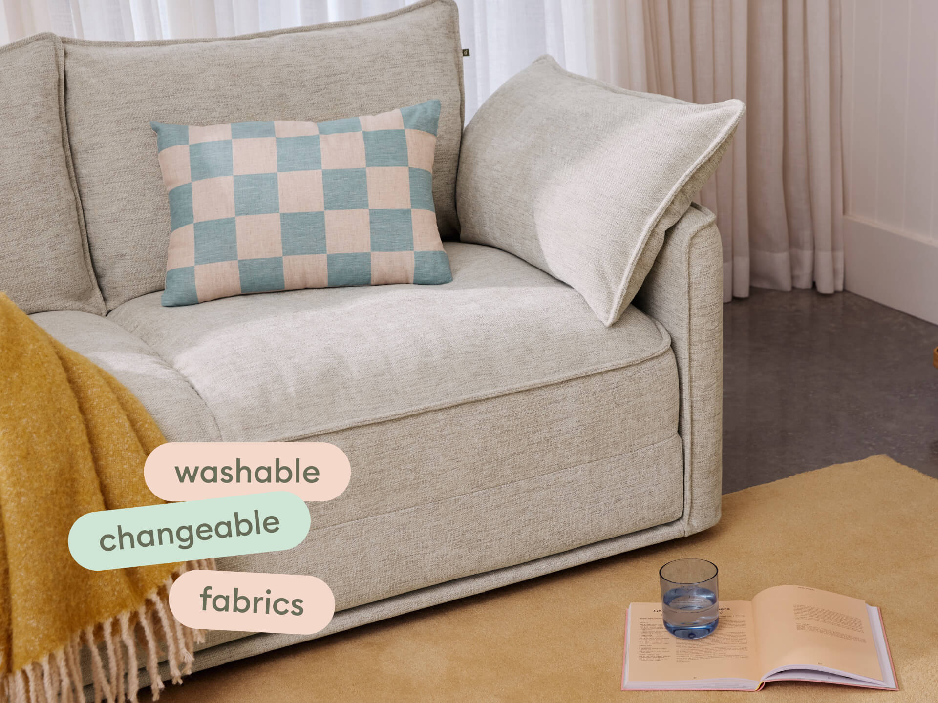 Koala Sofa Bed [4th Gen] - 70" Queen / Silver Sand
