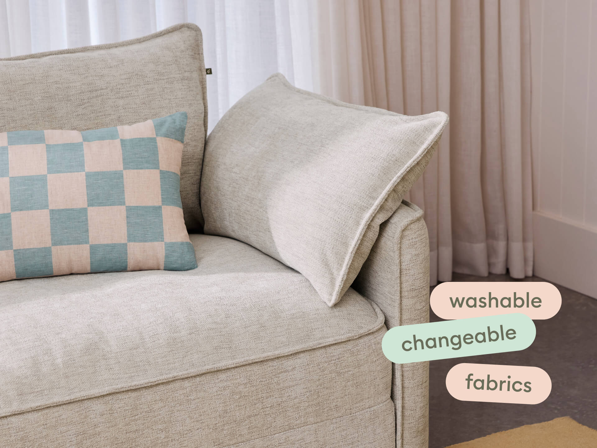 Koala Sofa Bed [4th Gen] - 46" Twin XL / Silver Sand