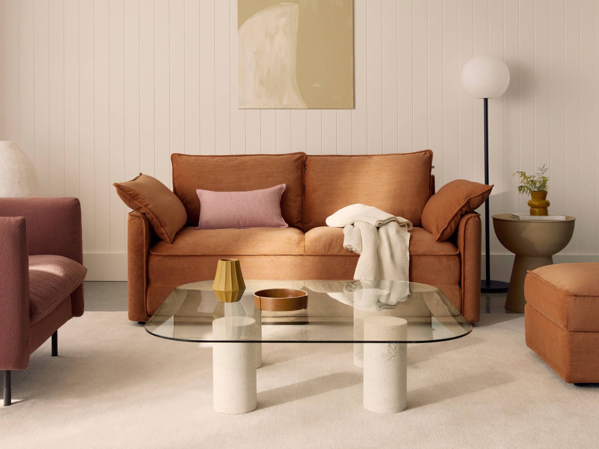 Koala Sofa Bed [4th Gen] - 64" Full / Sand Stone Cord