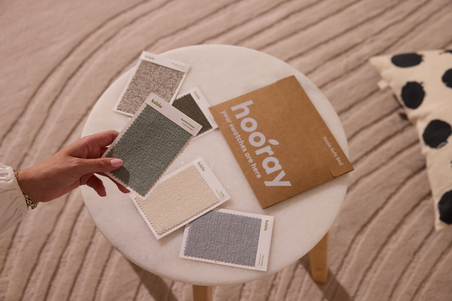 Koala Sofa Bed Fabric Samples