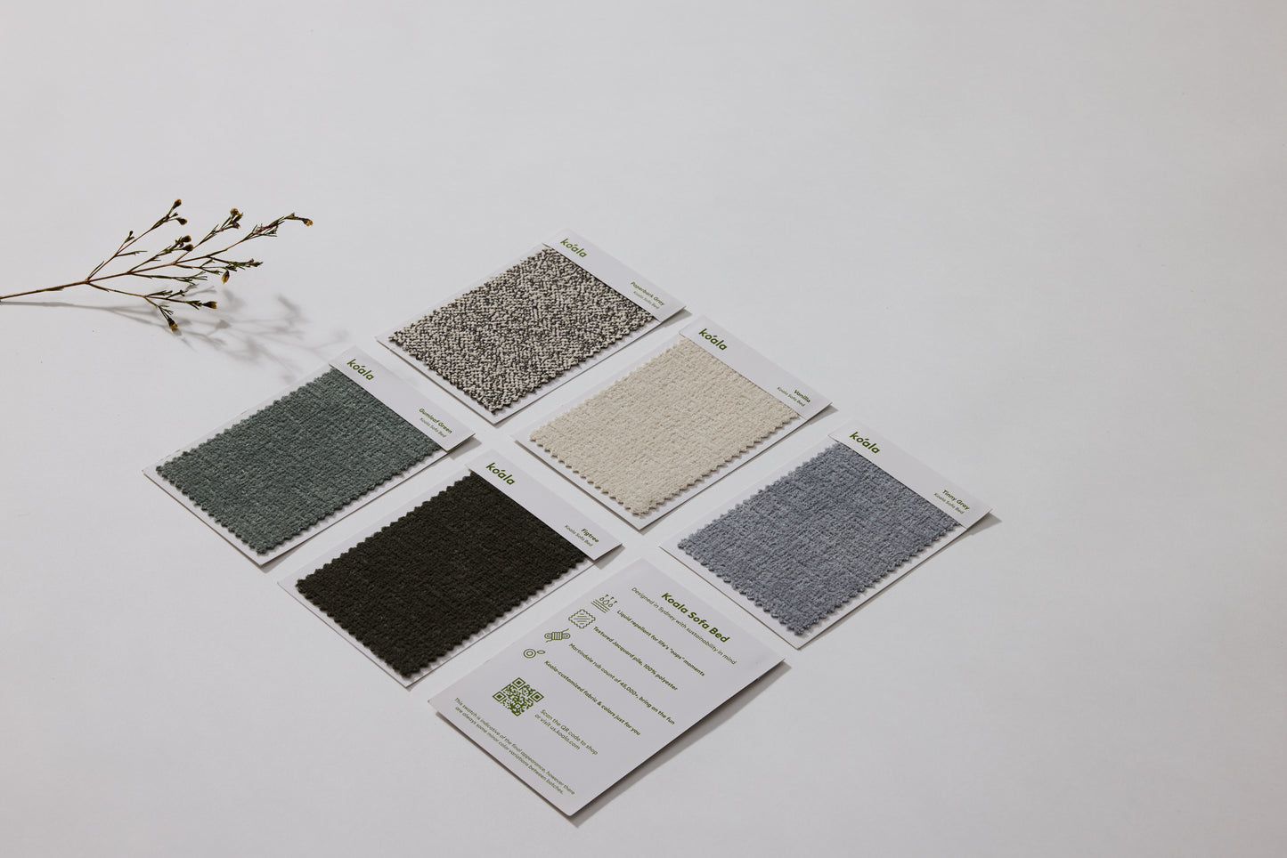 Koala Sofa Bed Fabric Samples
