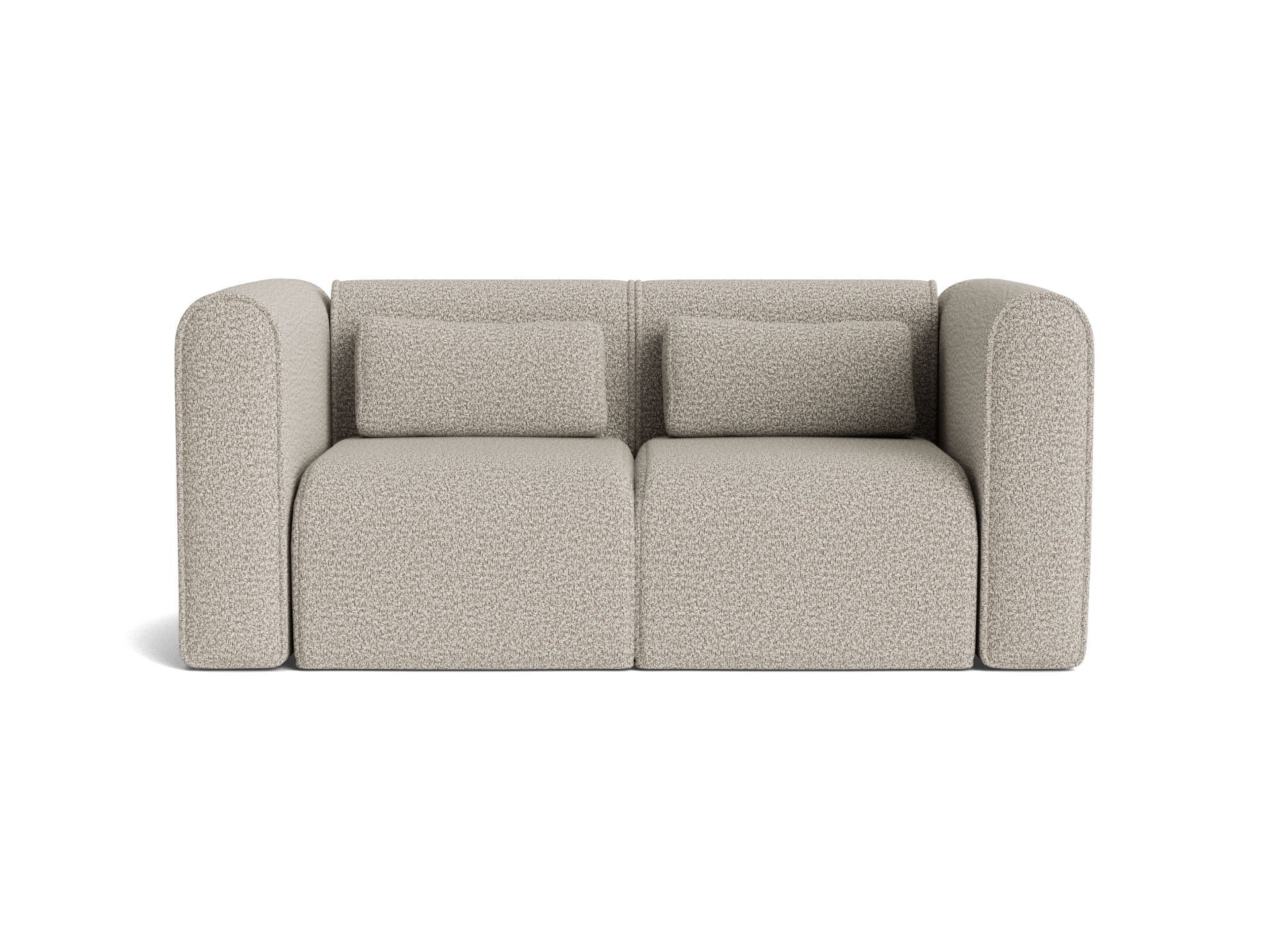 Bangalow Modular Sofa - Sofa / 2-Seater / Limestone (Luxe)