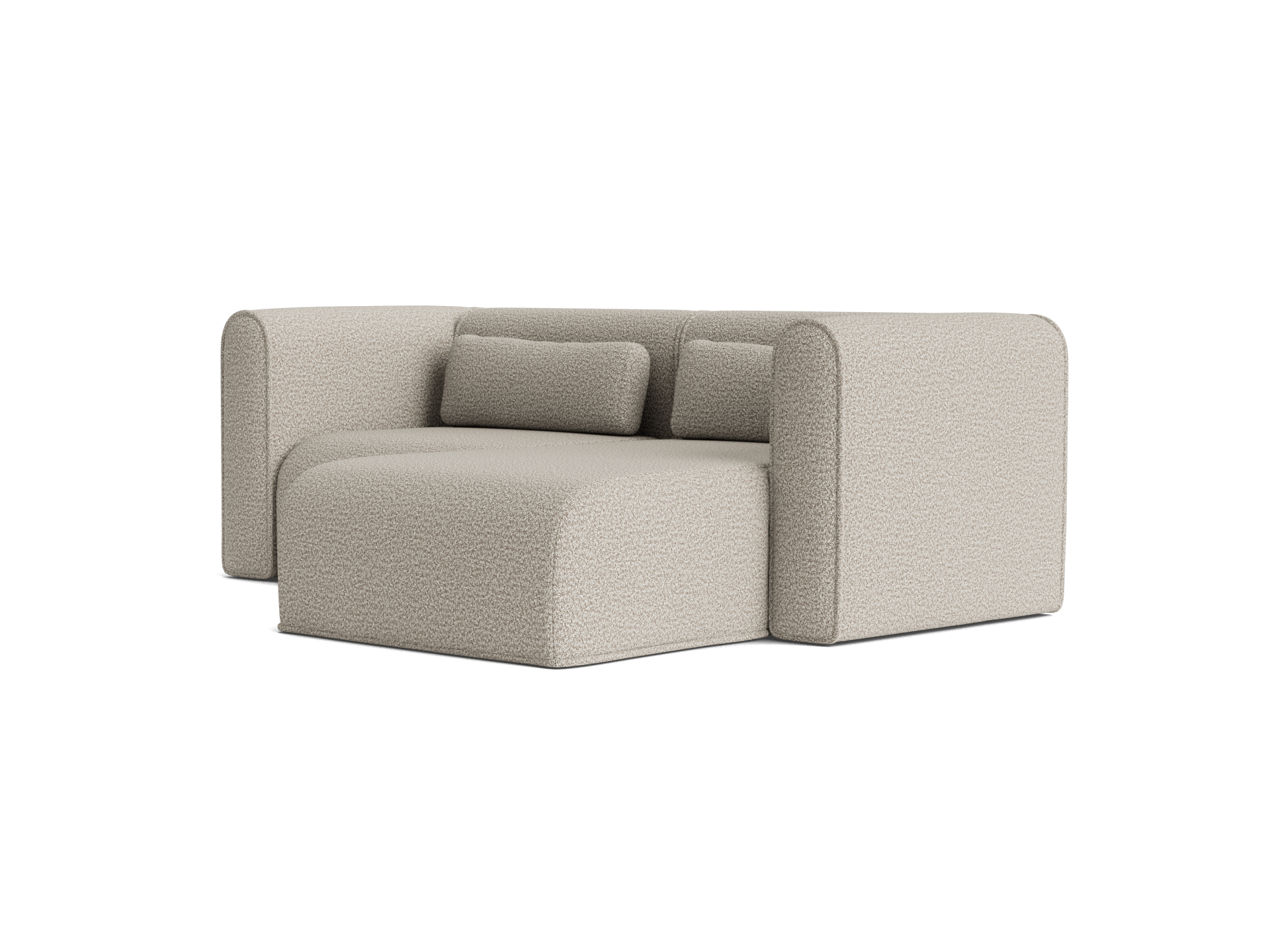 Bangalow Modular Sofa Cover Pack - Chaise / 3-Seater / Limestone (Luxe)