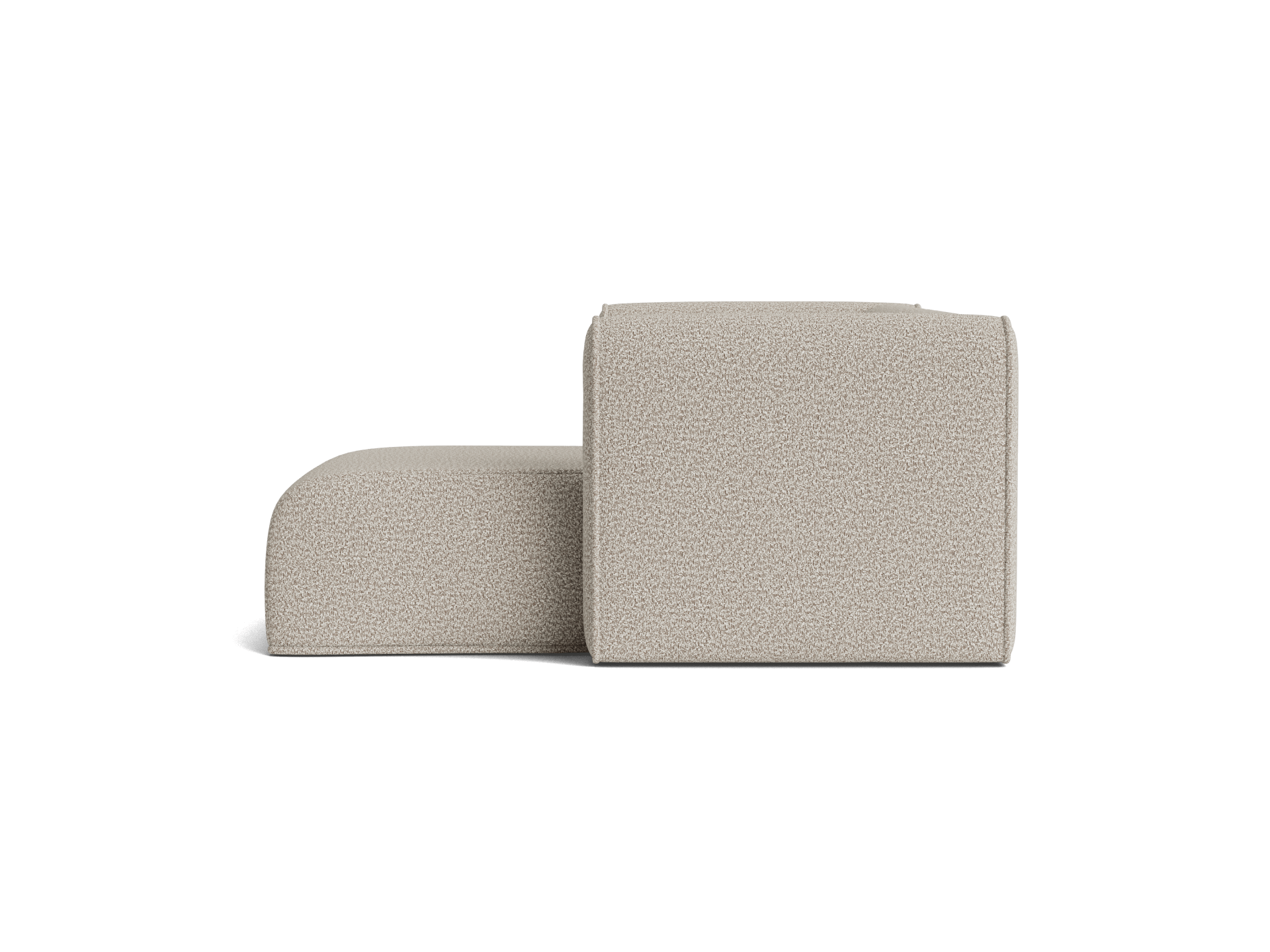 Bangalow Modular Sofa Cover Pack - Chaise / 3-Seater / Limestone (Luxe)