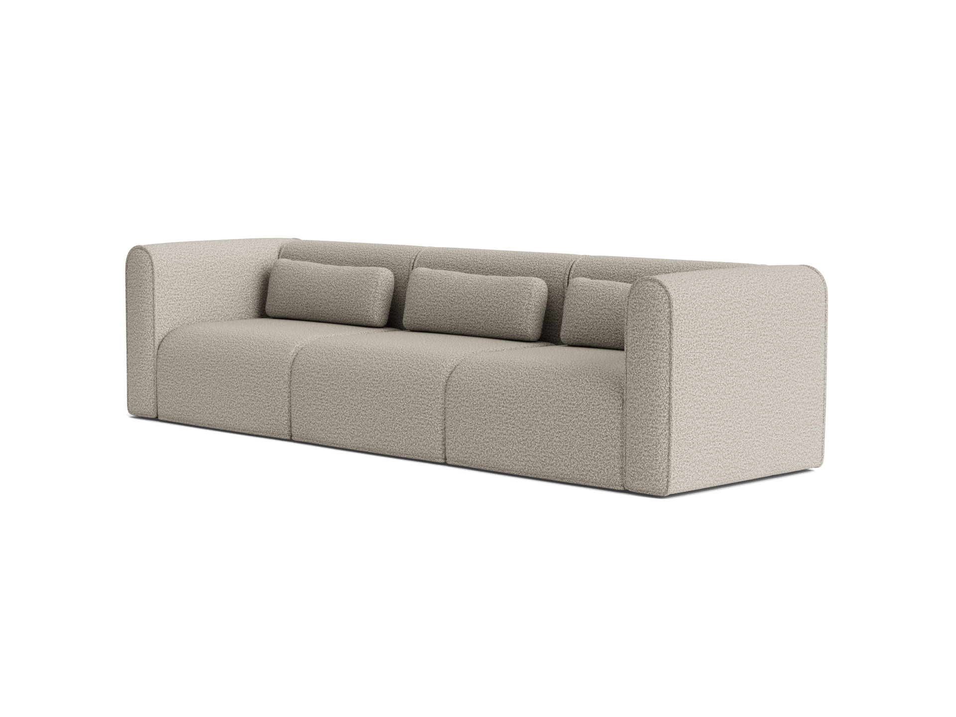 Bangalow Modular Sofa - Sofa / 4-Seater / Limestone (Luxe)