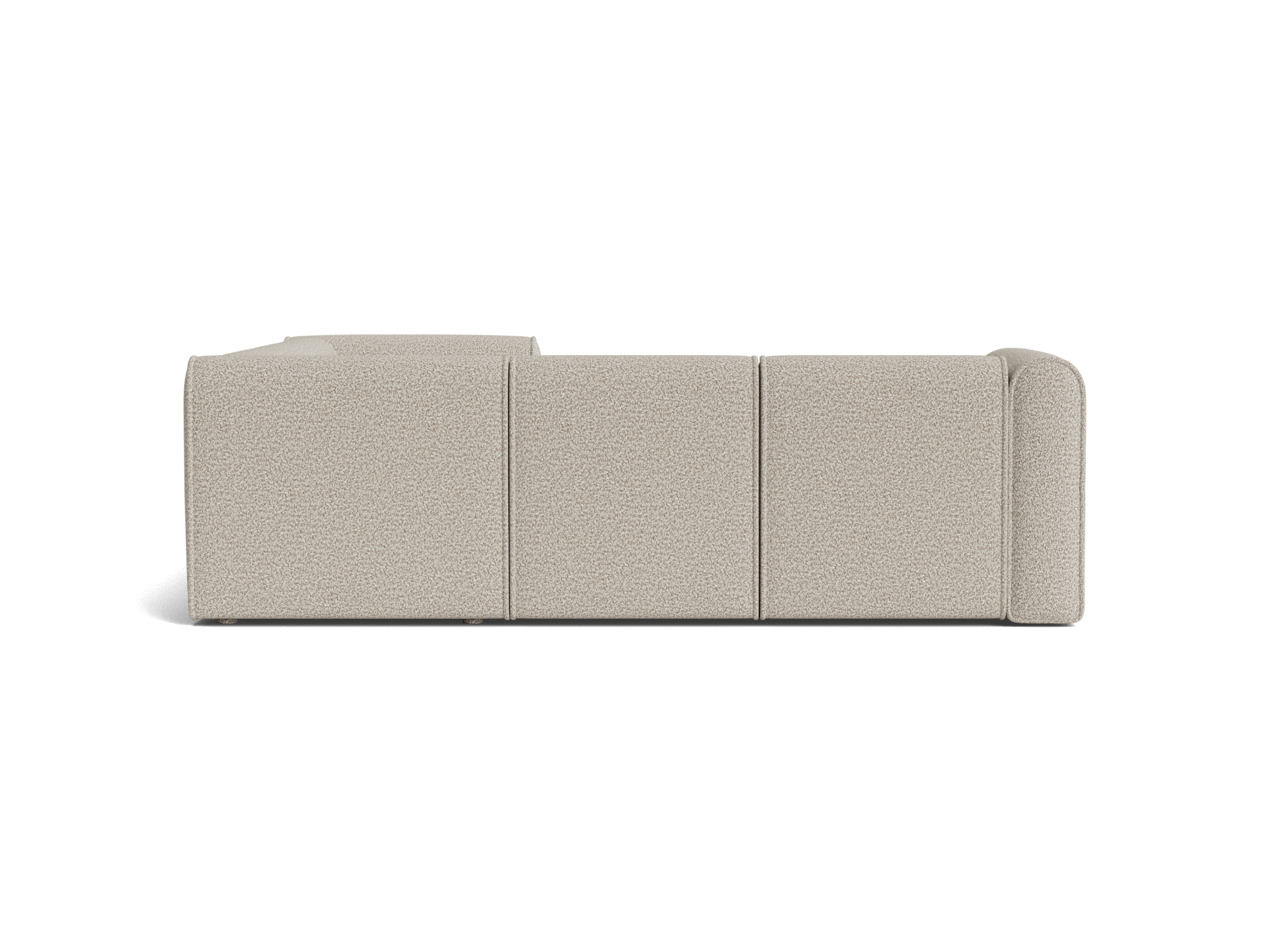 Bangalow Modular Sofa - Corner / 5-Seater / Limestone (Luxe)