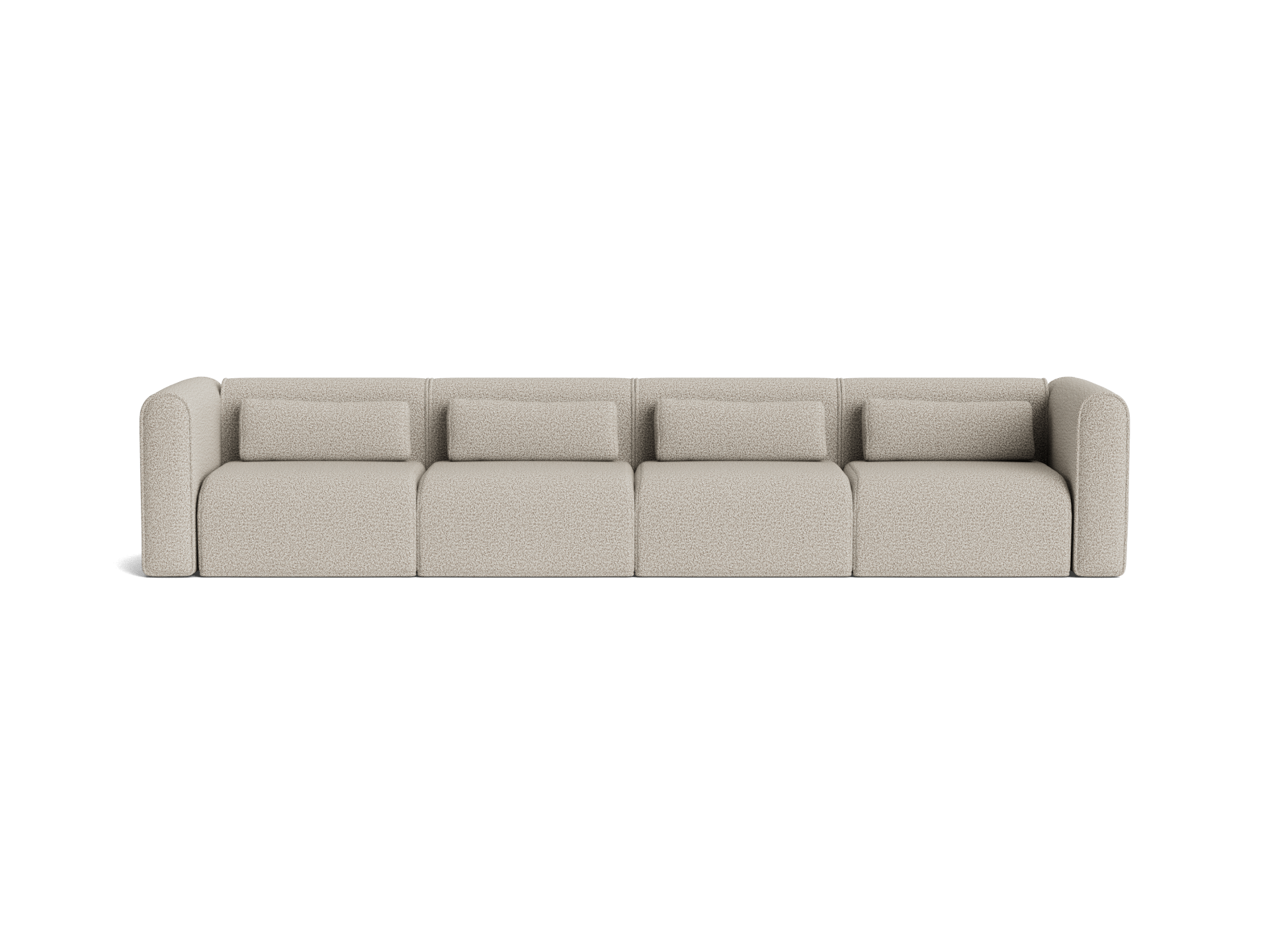 Bangalow Modular Sofa - Sofa / 6-Seater / Limestone (Luxe)