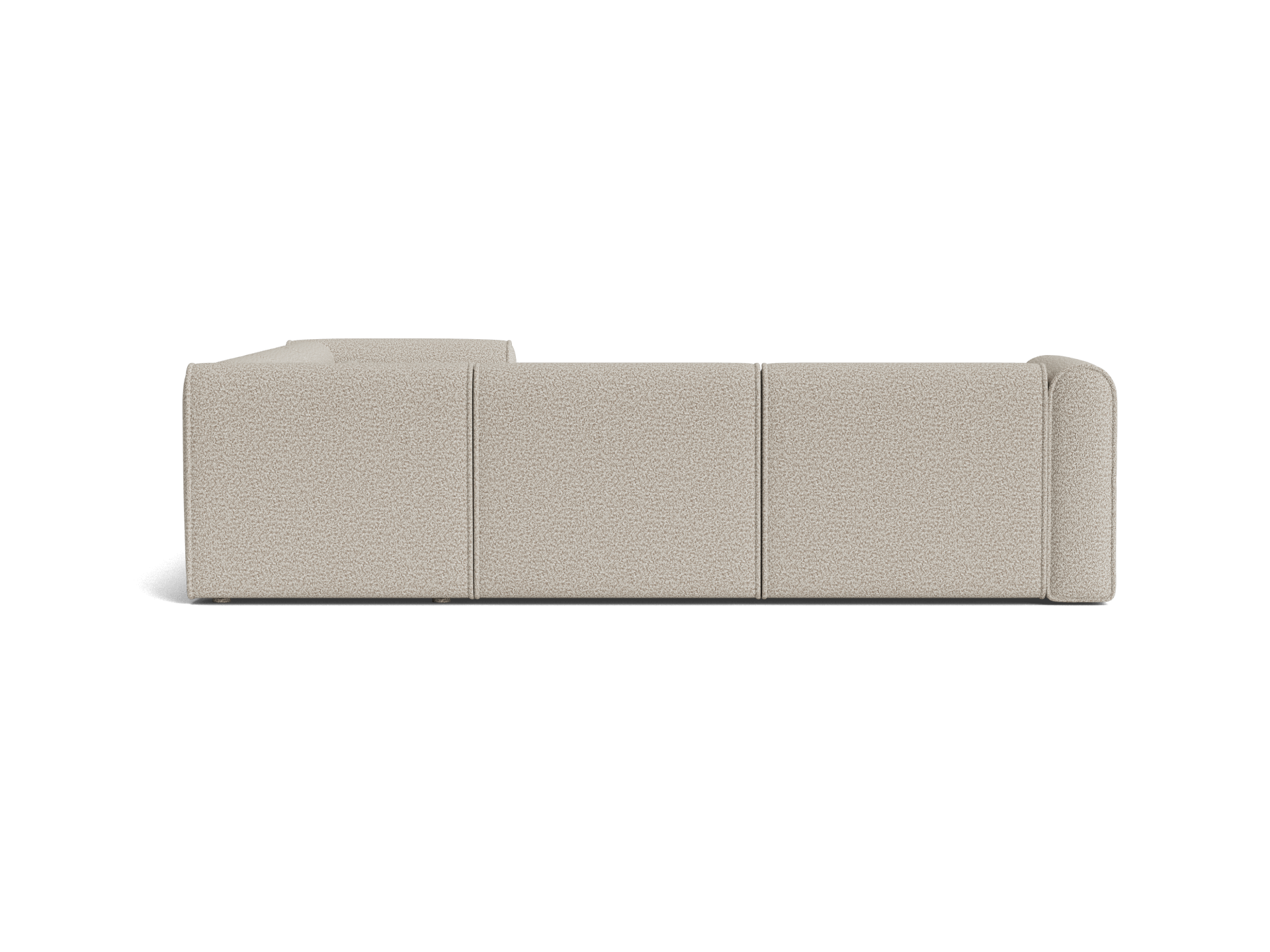 Bangalow Modular Sofa - Corner / 7-Seater / Limestone (Luxe)