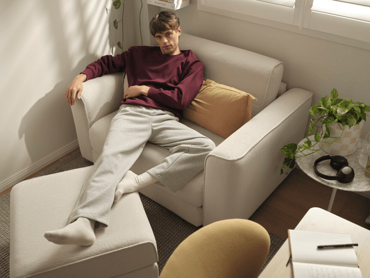 OG Sofa Bed Ottoman - Vanilla