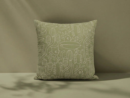 Australia 01 (Pantone) Beach Bum Cushion