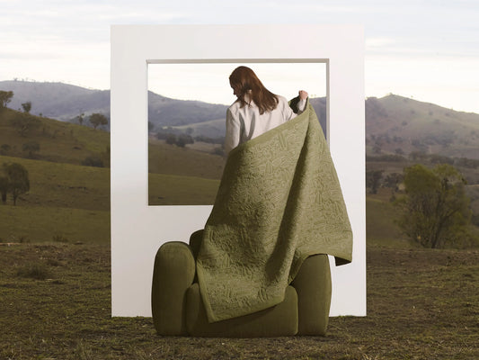 Australia 01 (Pantone) Beach Bum Throw