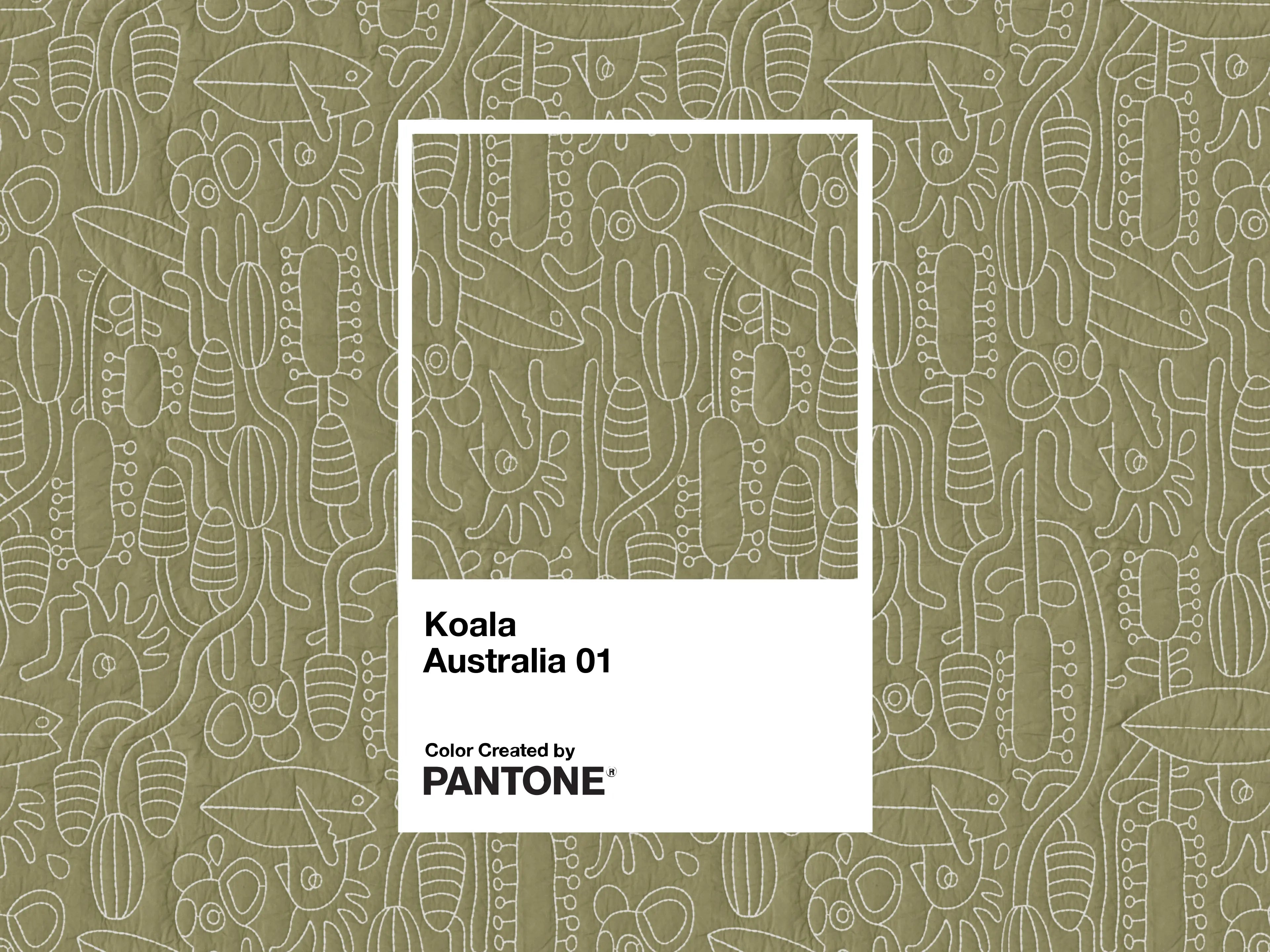 Beach Bum Throw - 51 x 71in / Australia 01 (Pantone)