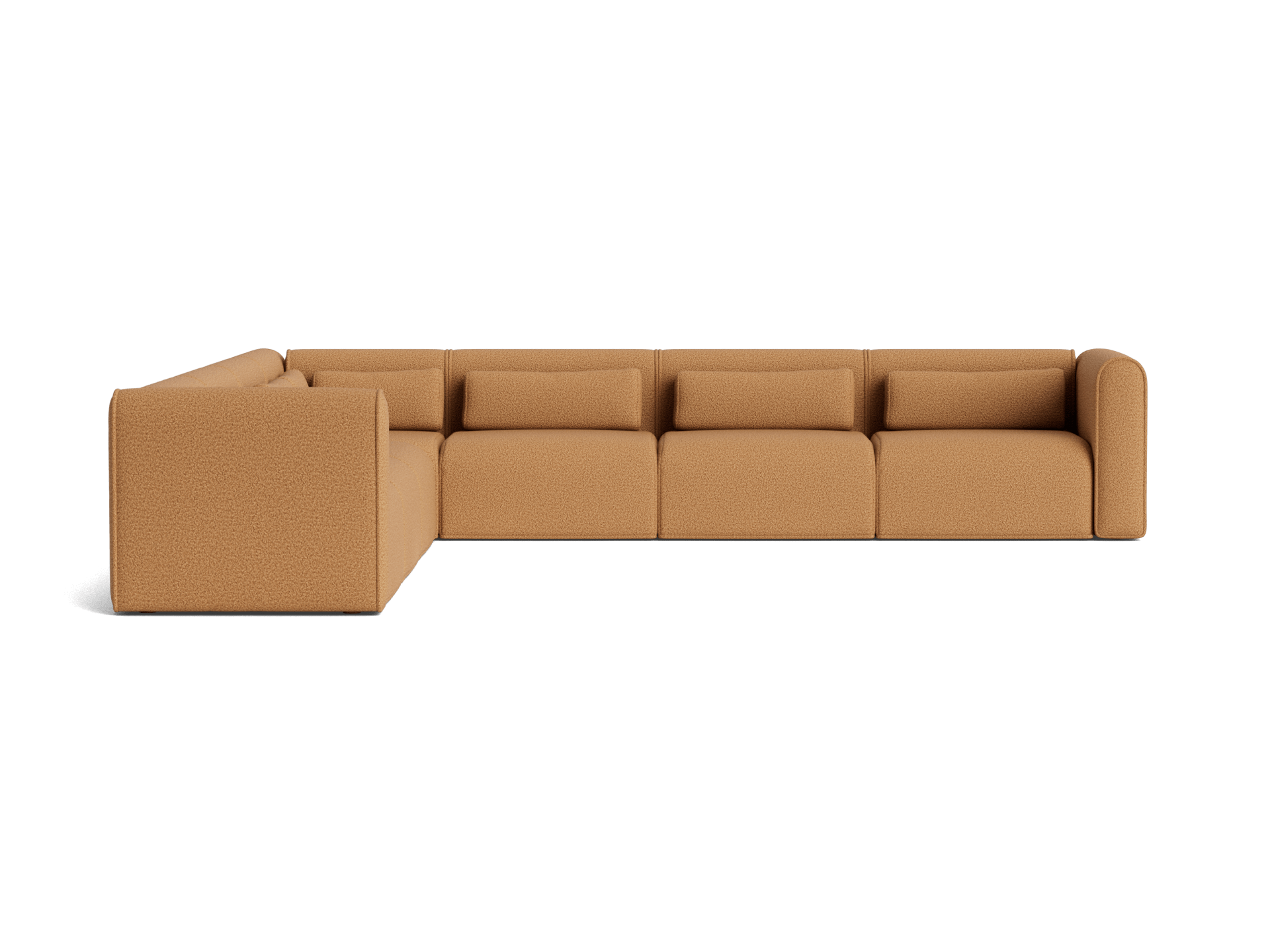 Bangalow Modular Sofa - Corner / 10-Seater / Sand Dune (Luxe)