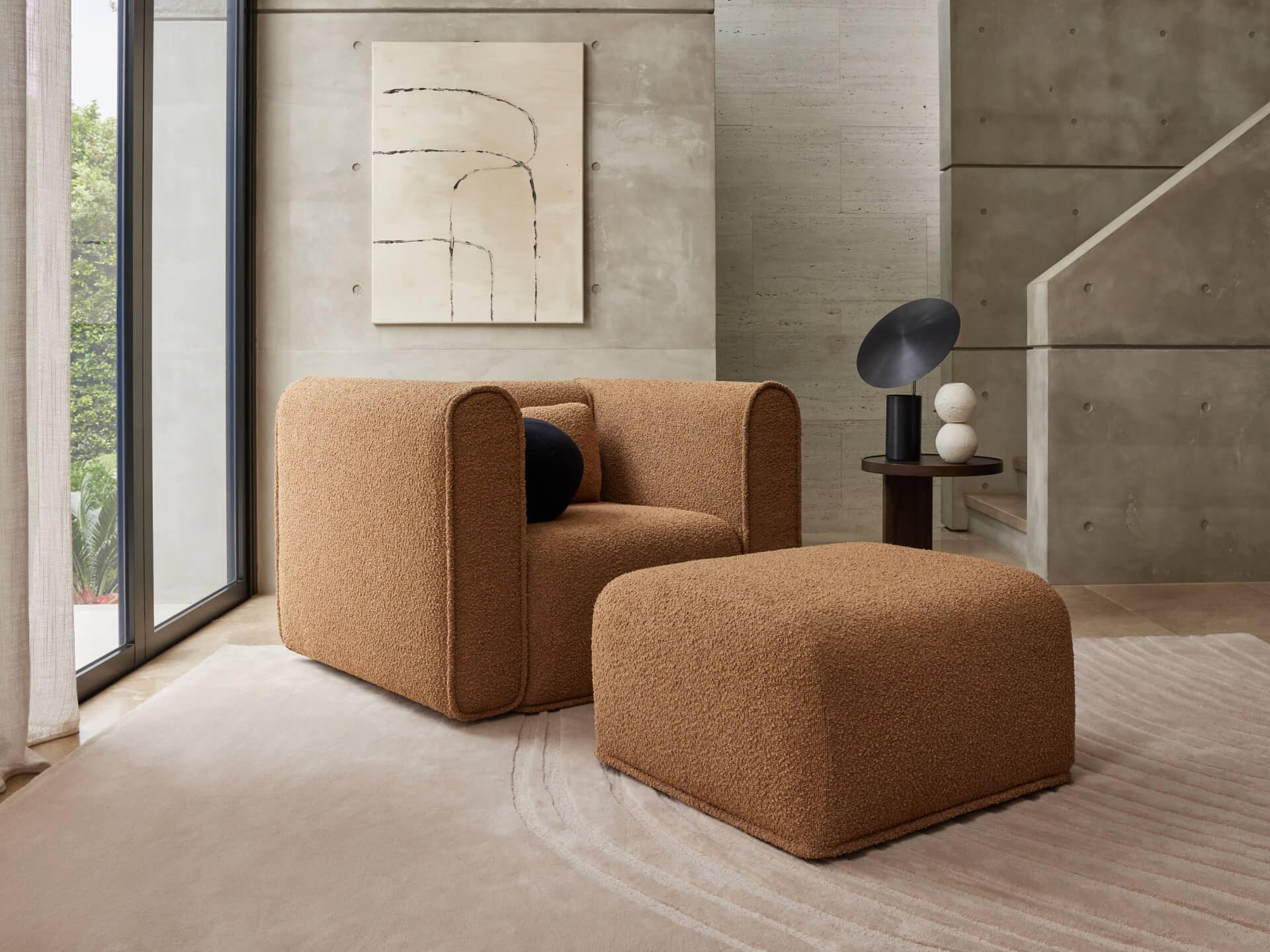 Bangalow Modular Sofa - Armchair / 1-Seater / Sand Dune (Luxe)