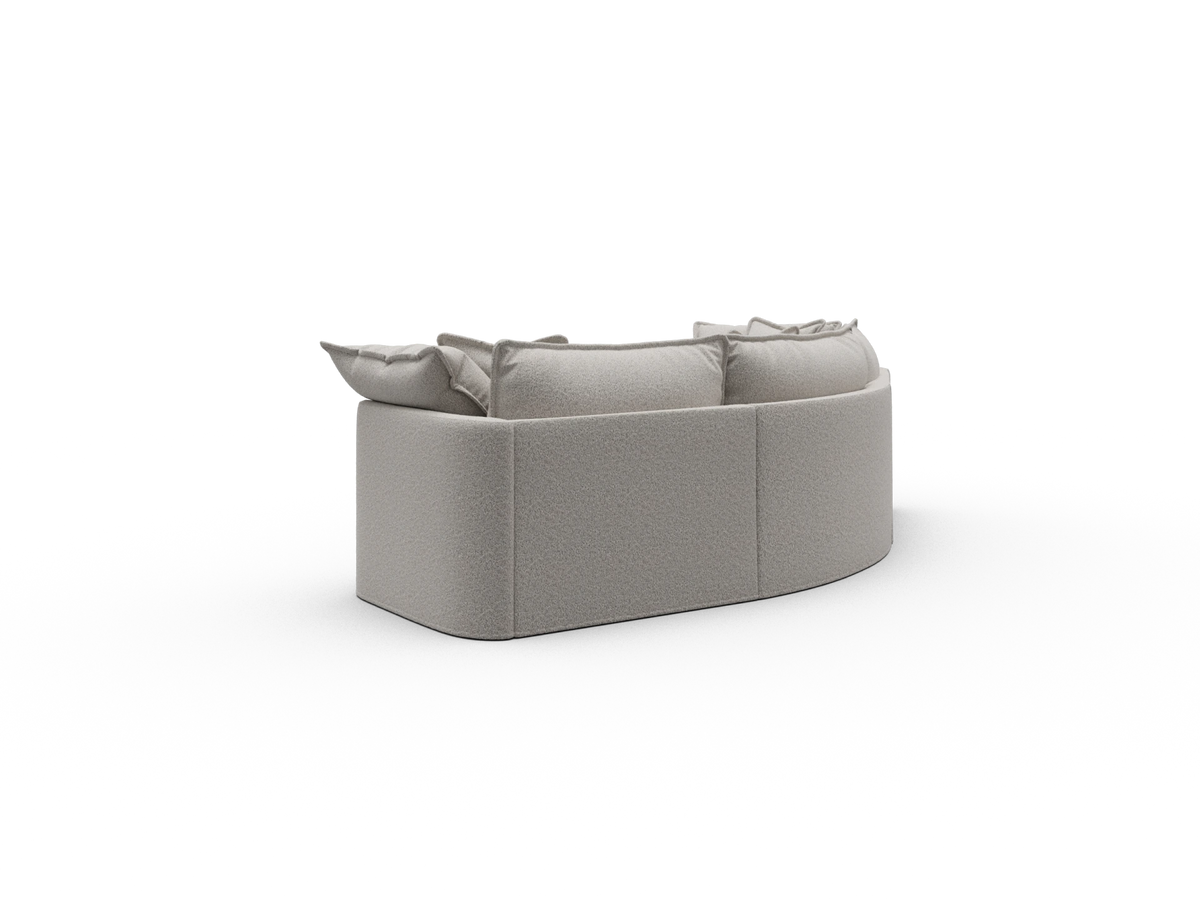 Tamarama Sectional Sofa - Aussie Latte (Luxe) / 3 Sections / Extra Wide
