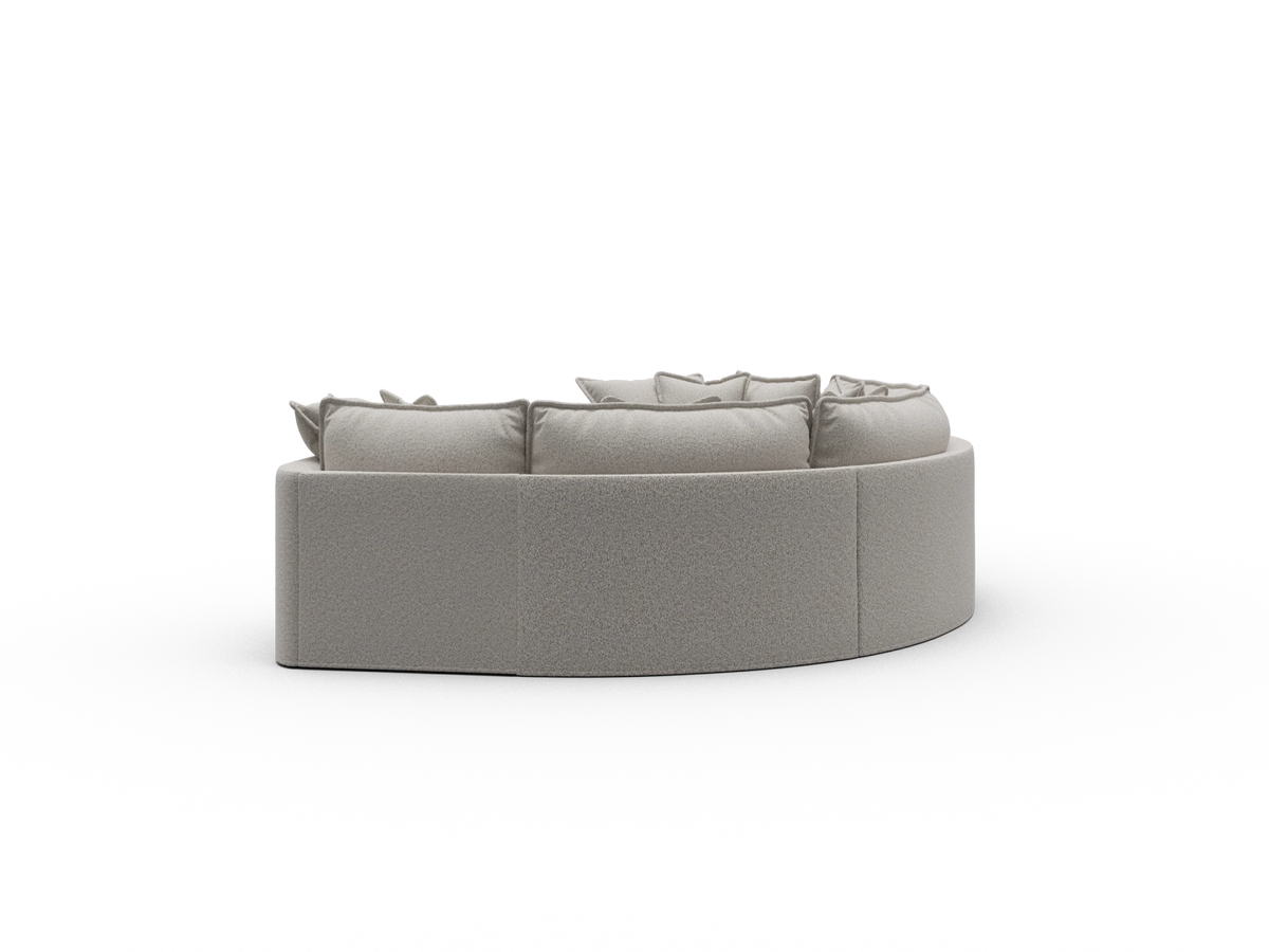 Tamarama Sectional Sofa - Aussie Latte (Luxe) / 5 Sections / Regular