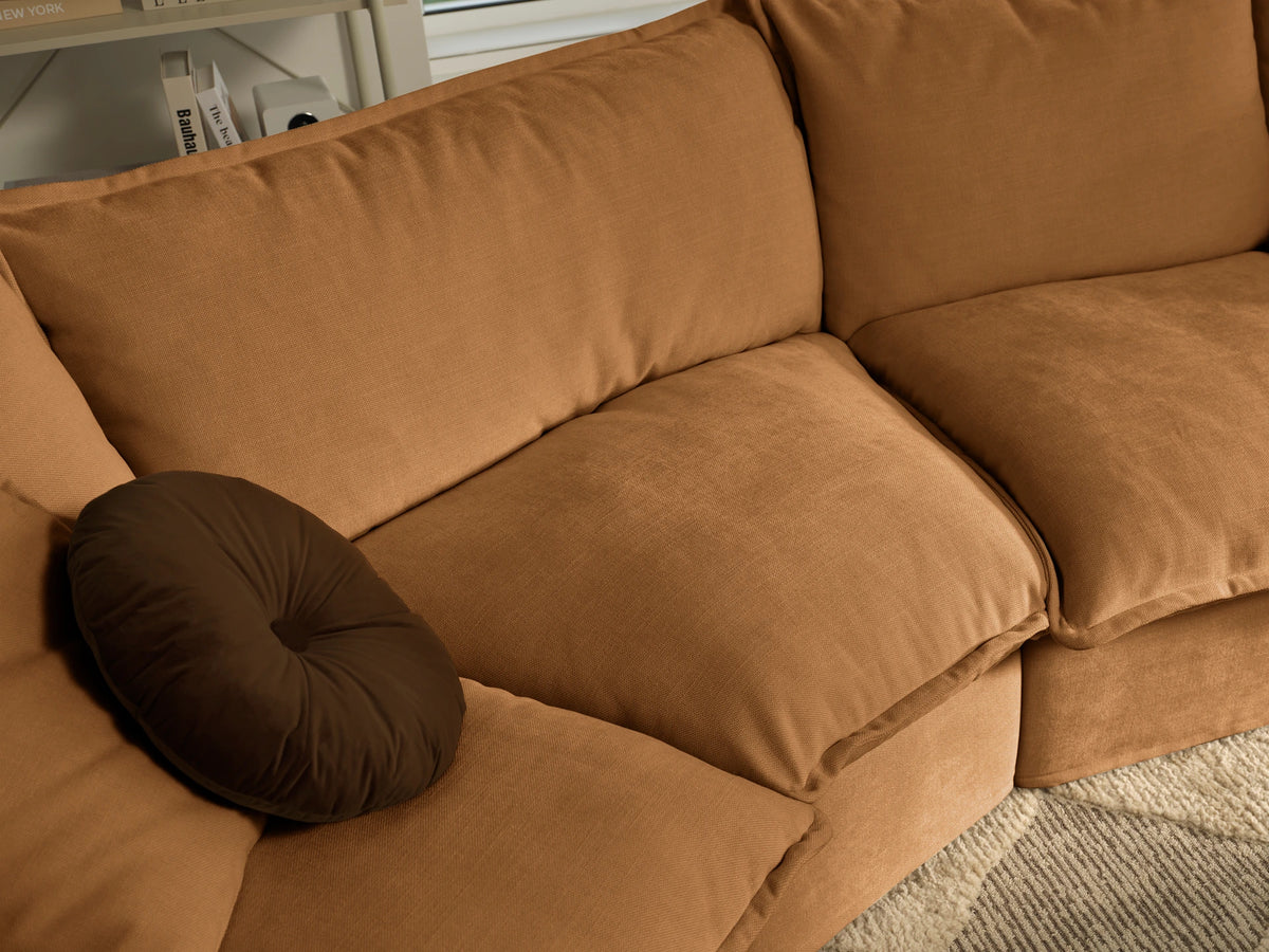Tamarama Sectional Sofa - Bronzed Aussie / 3 Sections / Regular