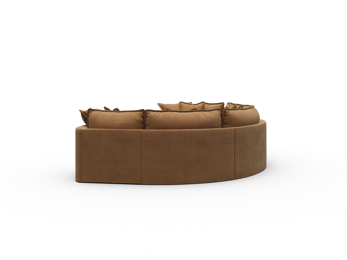 Tamarama Sectional Sofa - Bronzed Aussie / 5 Sections / Regular