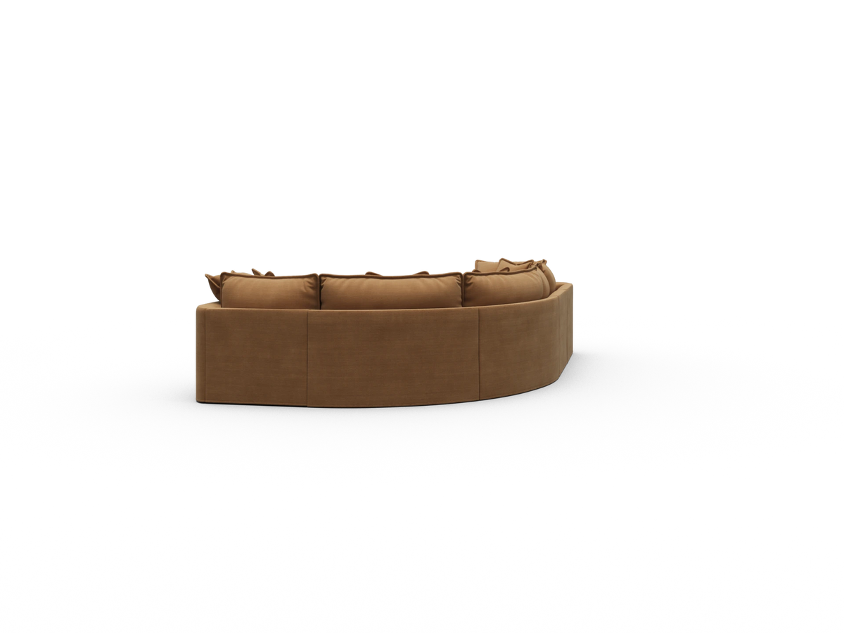 Tamarama Sectional Sofa - Bronzed Aussie / 5 Sections / Regular
