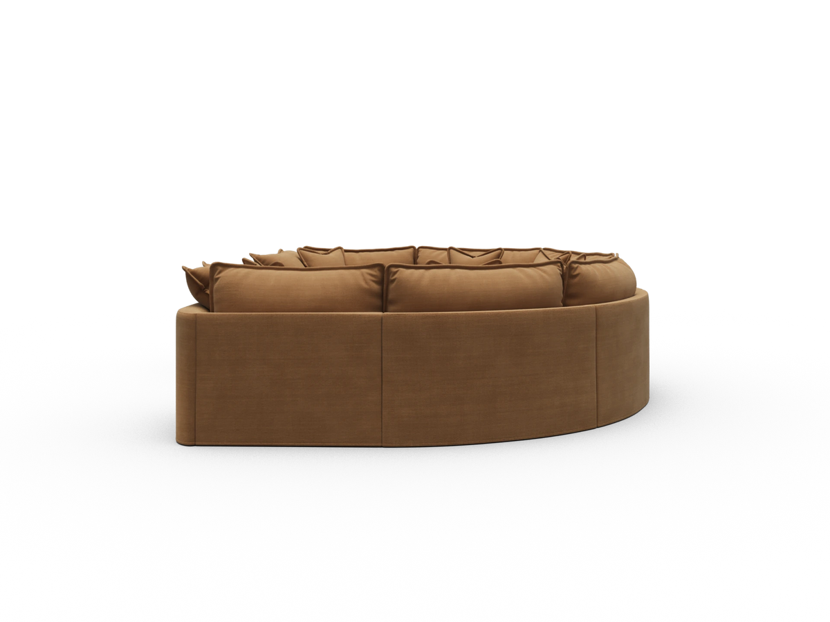 Tamarama Sectional Sofa - Bronzed Aussie / 6 Sections / Extra Wide
