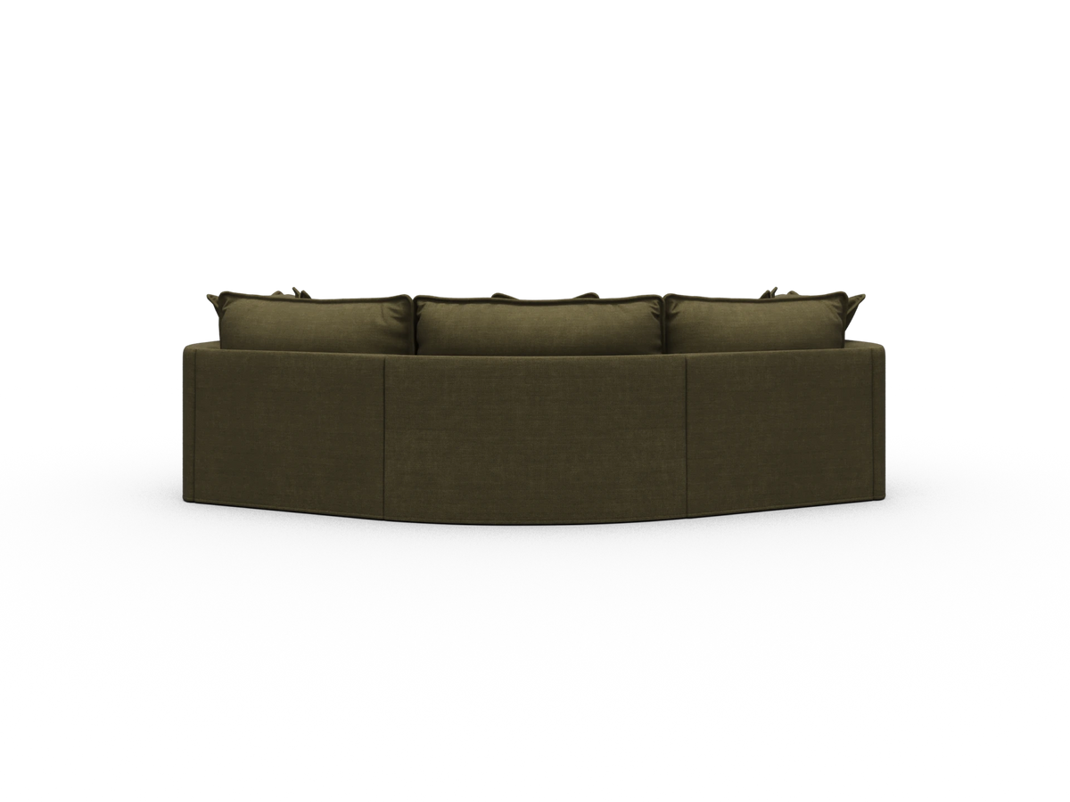 Tamarama Sectional Sofa - Forest Walk / 3 Sections / Extra Wide
