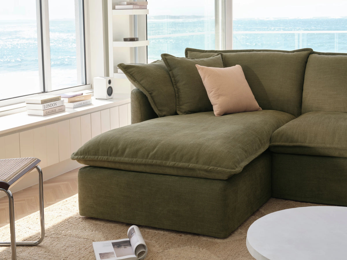 Tamarama Sectional Sofa - Forest Walk / 4 Sections / Regular