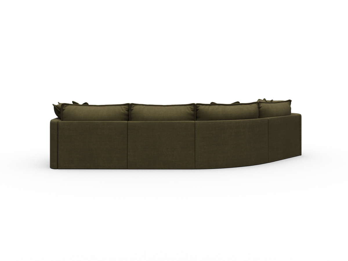 Tamarama Sectional Sofa - Forest Walk / 4 Sections / Extra Wide