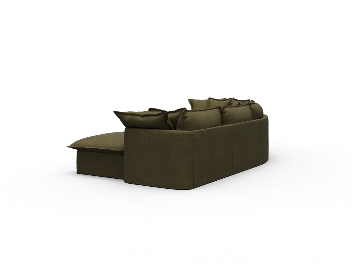 Tamarama Sectional Sofa - Forest Walk / 4 Sections / Extra Wide
