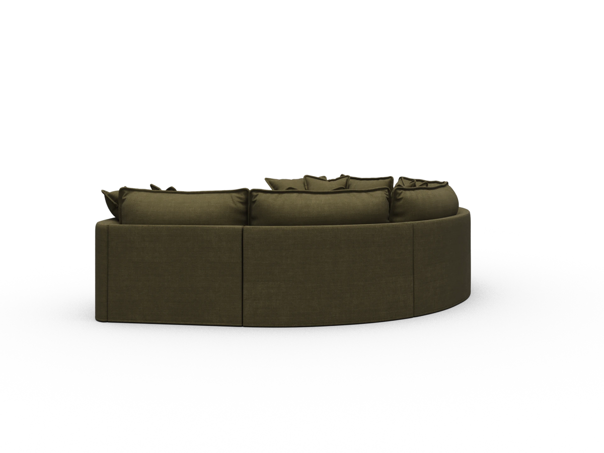 Tamarama Sectional Sofa - Forest Walk / 5 Sections / Extra Wide
