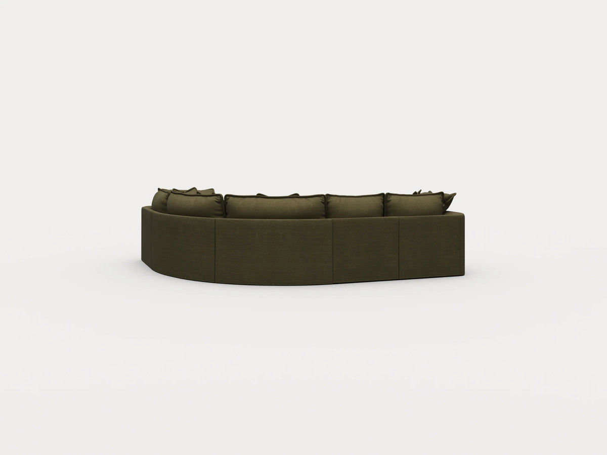 Tamarama Sectional Sofa - Forest Walk / 5 Sections / Regular
