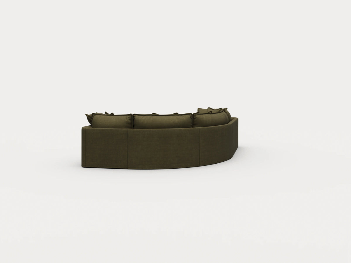 Tamarama Sectional Sofa - Forest Walk / 5 Sections / Regular
