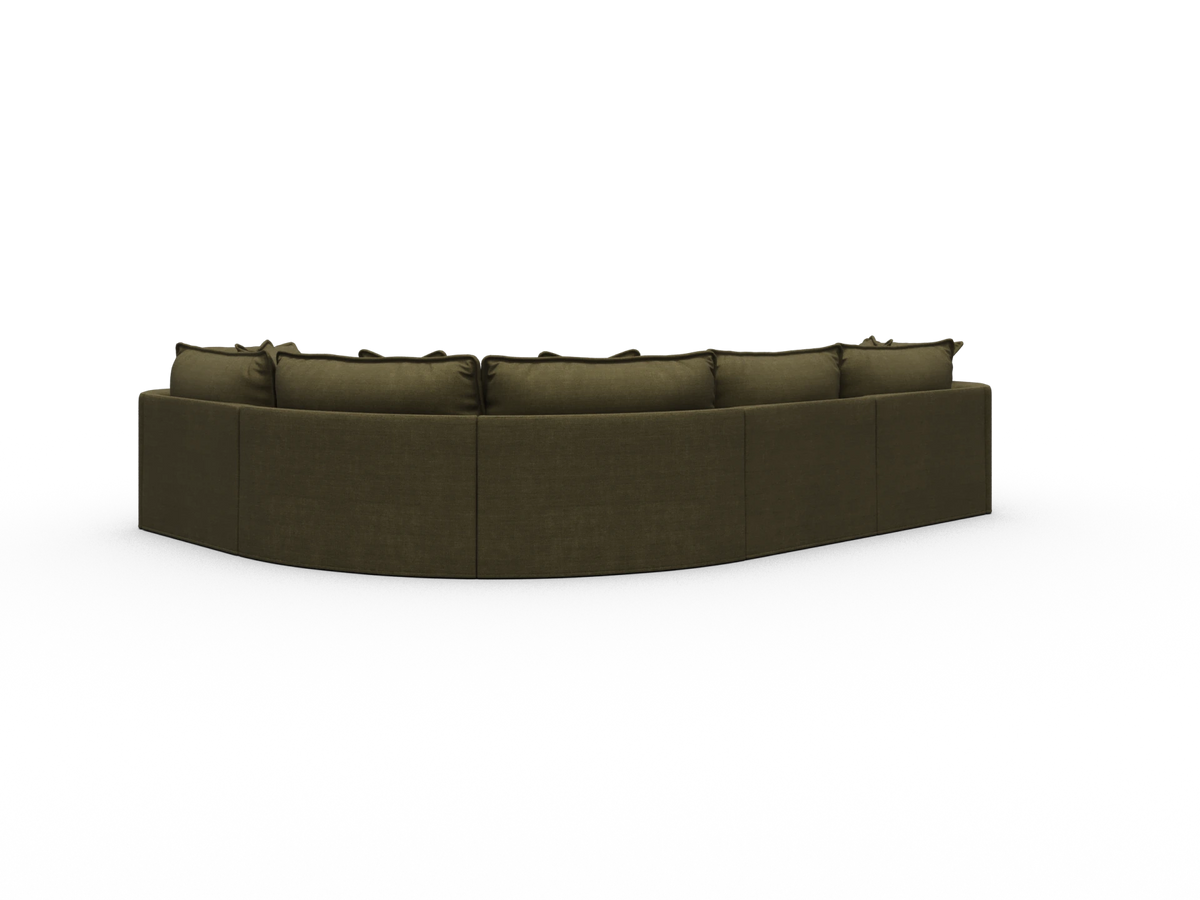 Tamarama Sectional Sofa - Forest Walk / 5 Sections / Extra Wide