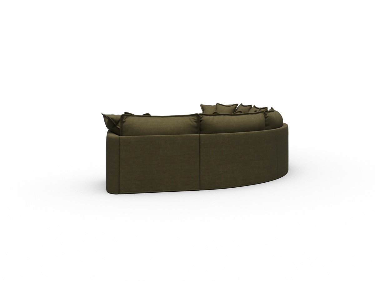 Tamarama Sectional Sofa - Forest Walk / 5 Sections / Extra Wide