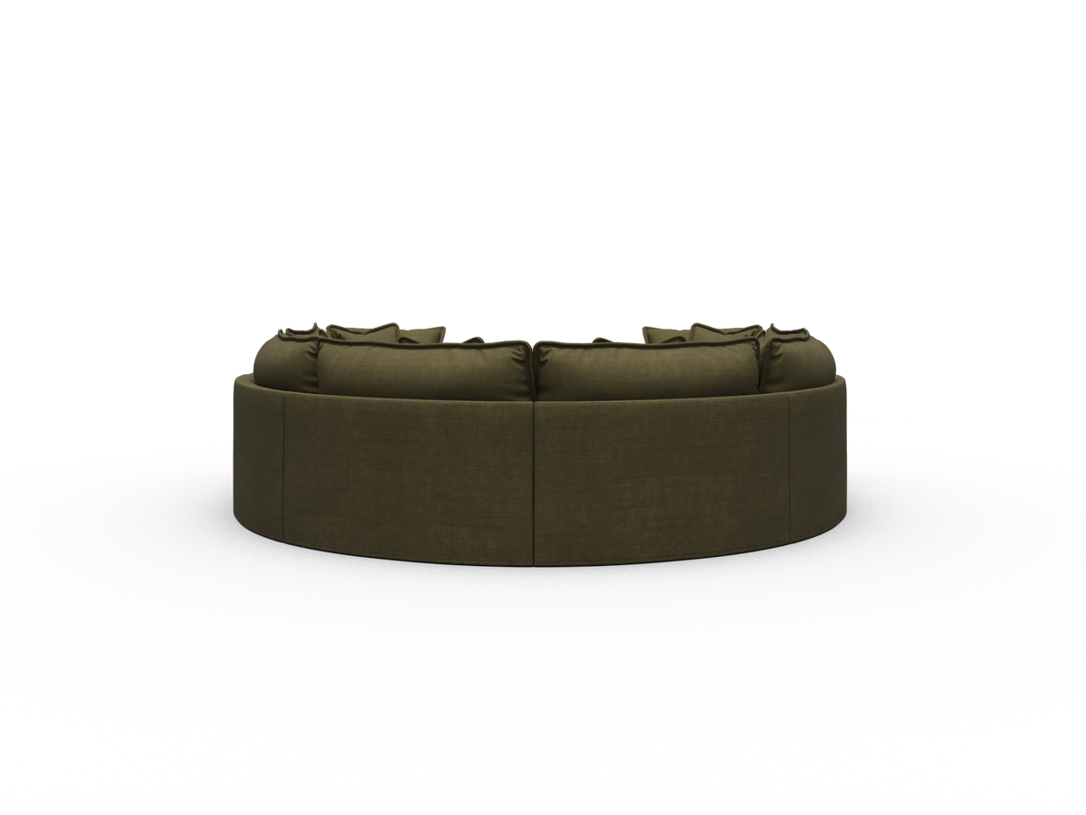 Tamarama Sectional Sofa - Forest Walk / 6 Sections / Extra Wide